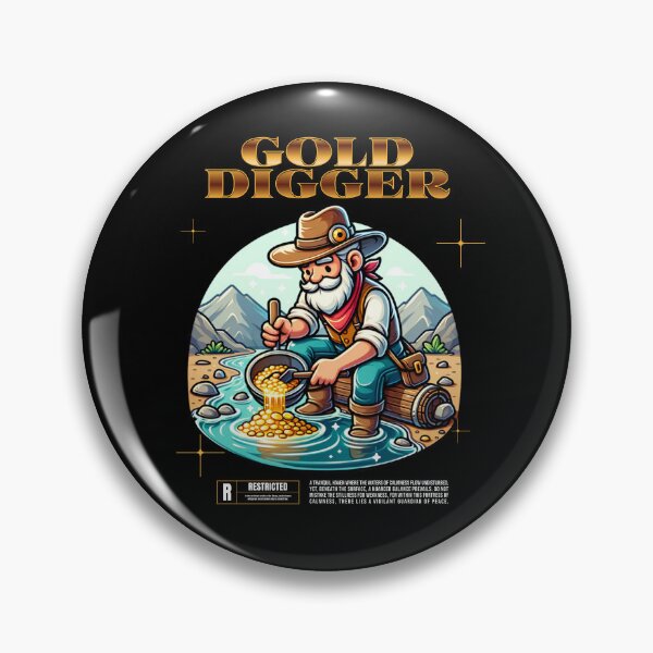 Item preview, Gold digger - Gold panning - Gold prospecting - Gold planner - Gold miner  designed and sold by JansenGS.