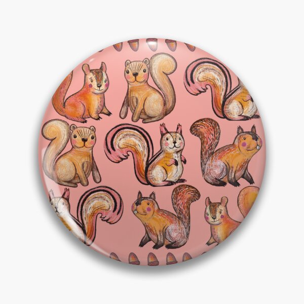 Item preview, Chipmunks and Squirrels with acorns designed and sold by Artlizzard.