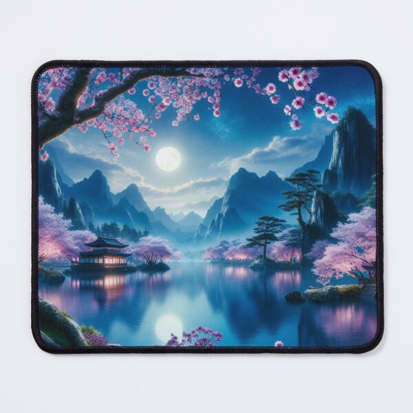 Item preview, Eastern Cherry Landscape designed and sold by DeeCeeFashion.