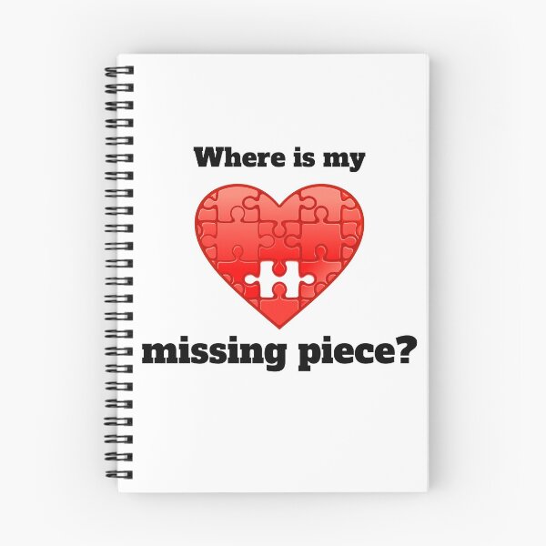 Item preview, Puzzle heart with a missing piece designed and sold by IFarty.