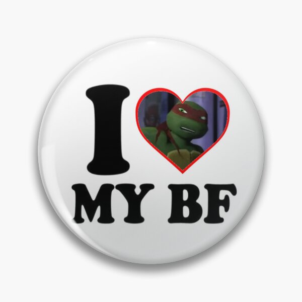 Item preview, i love my bf y2k raphael designed and sold by rj1776.