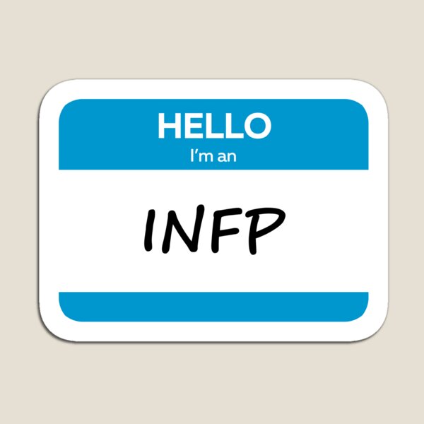 Item preview, INFP Personality Card designed and sold by LinDraws.