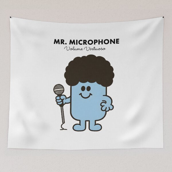 Item preview, MR. MICROPHONE designed and sold by The Unique Geek.