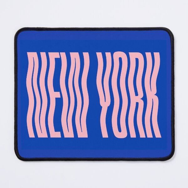 Item preview, New York Wavy Text Cool Pop Art designed and sold by Paigaam.