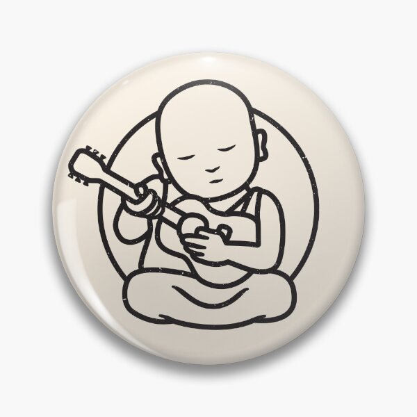 Item preview, Buddhist Guitarist - Spiritual Band Musician designed and sold by propellerhead.