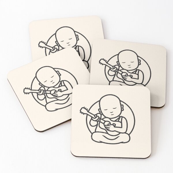 Item preview, Buddhist Guitarist - Spiritual Band Musician designed and sold by propellerhead.