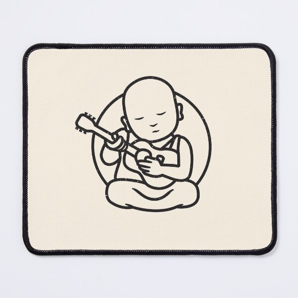 Item preview, Buddhist Guitarist - Spiritual Band Musician designed and sold by propellerhead.