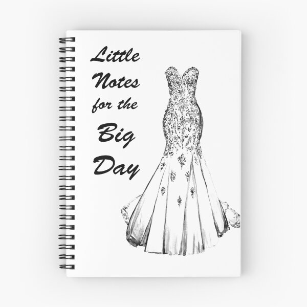 Item preview, Wedding journal notebook designed and sold by Myartspace.