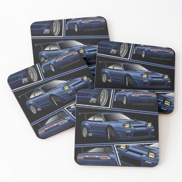 Item preview, Nissan 240sx Blue El-Classico  designed and sold by zaki hamdani.