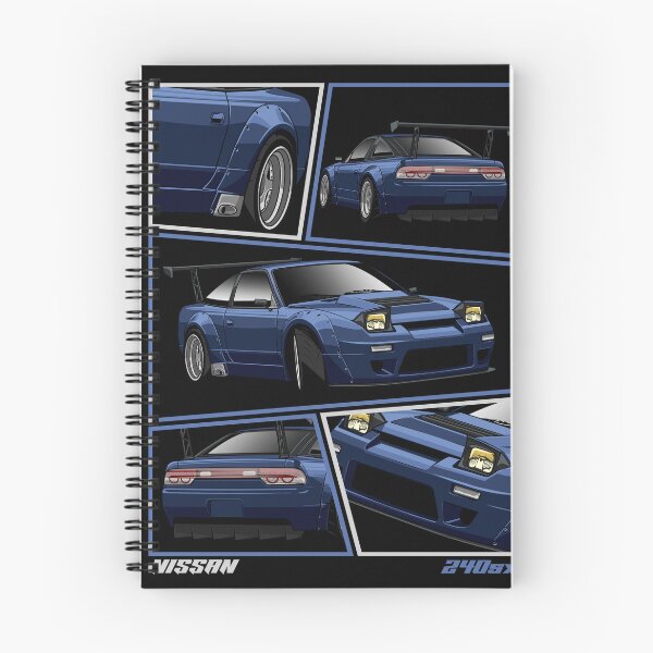 Item preview, Nissan 240sx Blue El-Classico designed and sold by zaki hamdani.