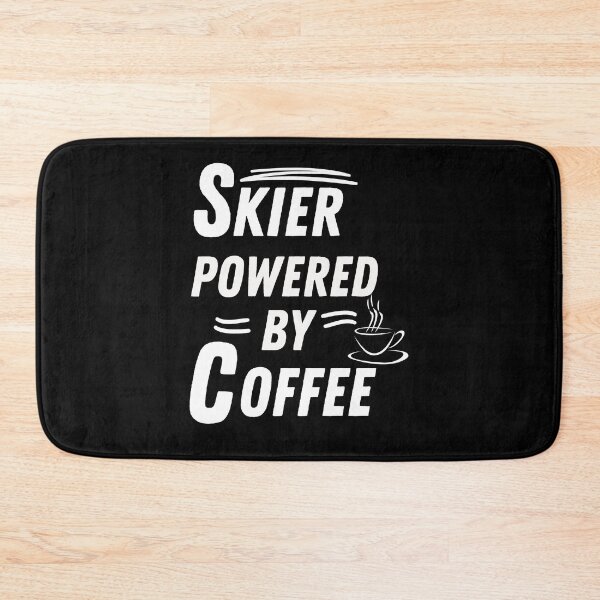 Item preview, Skier powered by coffee designed and sold by annoying-shirts.