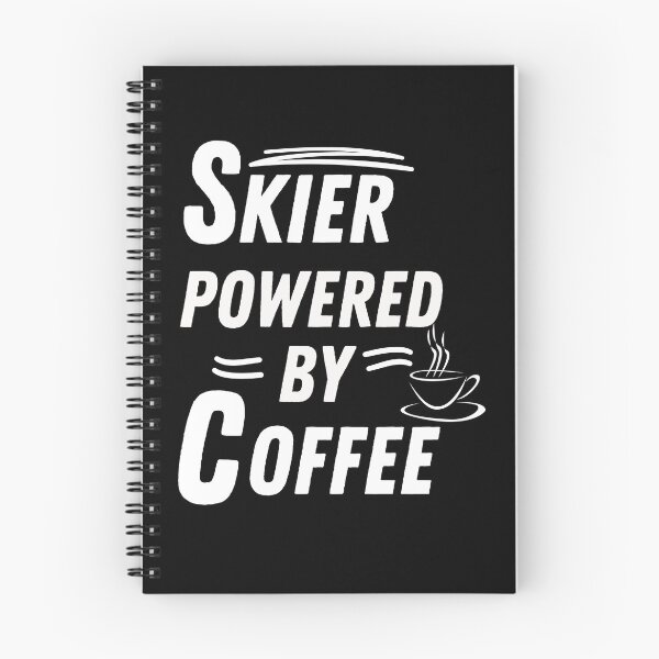 Item preview, Skier powered by coffee designed and sold by annoying-shirts.