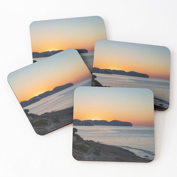 Item preview, Sunrise at Cap d' Or in Moraira, calm ambience in the morning designed and sold by Adriana Mueller.