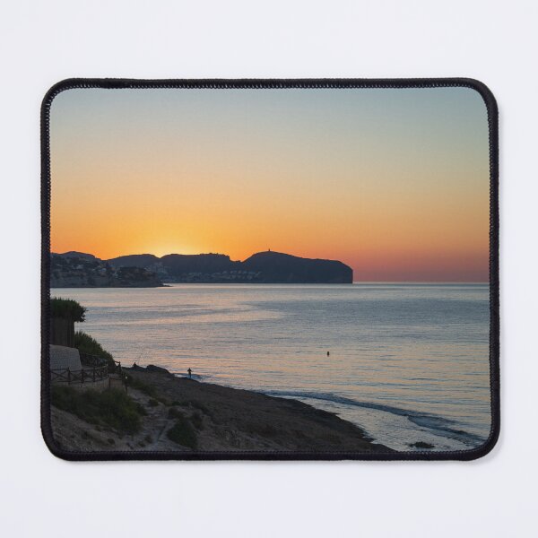 Item preview, Sunrise at Cap d' Or in Moraira, calm ambience in the morning designed and sold by Adriana Mueller.