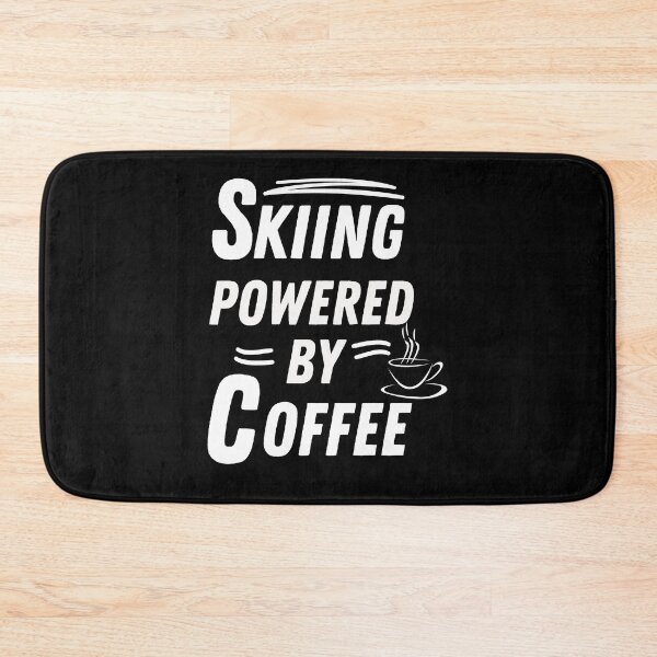 Item preview, Skiing powered by coffee designed and sold by annoying-shirts.