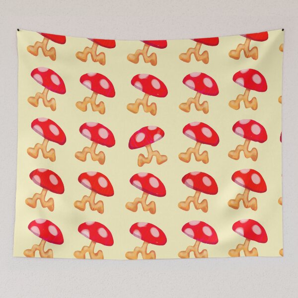 Item preview, running fly agarics designed and sold by kextr.
