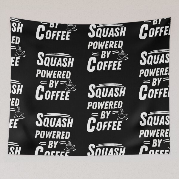 Item preview, Squash powered by coffee designed and sold by annoying-shirts.