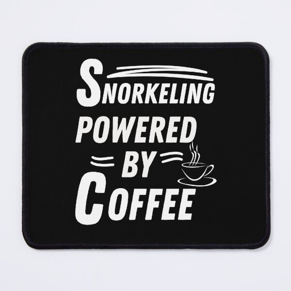 Item preview, Snorkeling powered by coffee designed and sold by annoying-shirts.