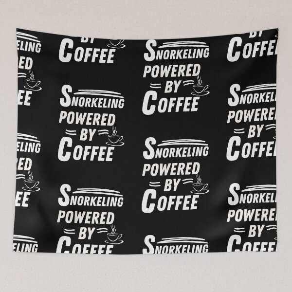 Item preview, Snorkel impulsado por café designed and sold by annoying-shirts.