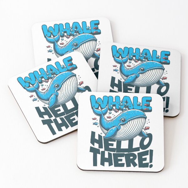 Item preview, Blue Whale Hello  designed and sold by DavidBriot.