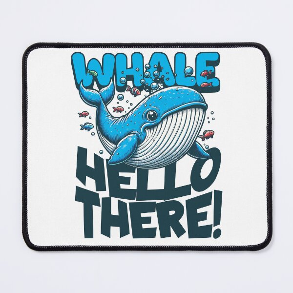Item preview, Blue Whale Hello designed and sold by DavidBriot.