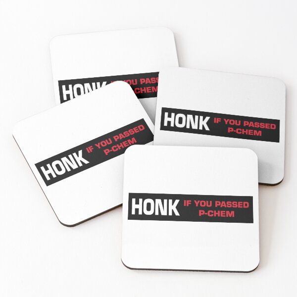 Item preview, Honk If You Pass P-Chem Funny chemistry bumper designed and sold by BUMPER-STICKERS.