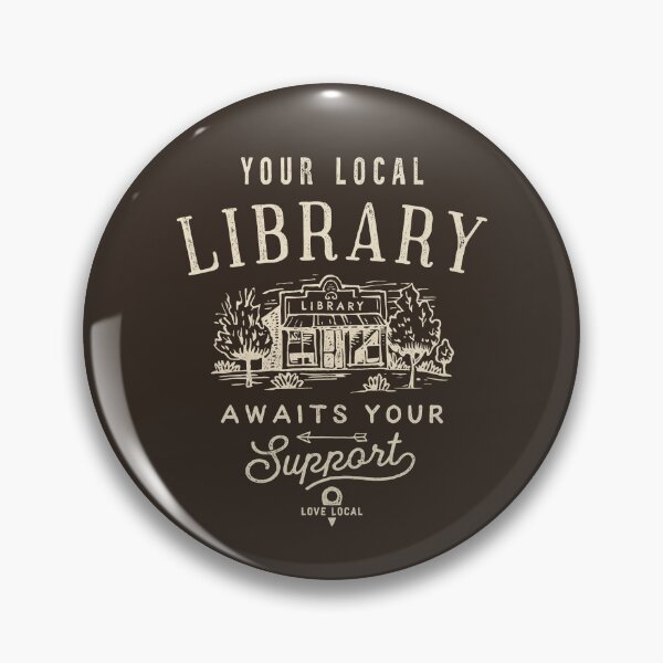 Item preview, Support Your Local Library Vintage Elegant designed and sold by Geek Updated.