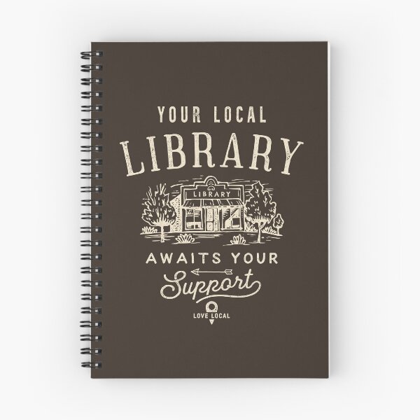 Item preview, Support Your Local Library Vintage Elegant designed and sold by Geek Updated.