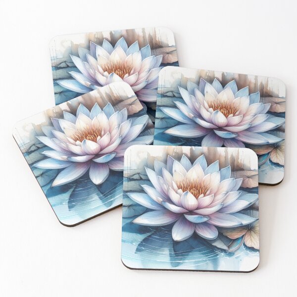 Item preview, subtle lotus flower designed and sold by jkrphoto.
