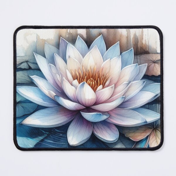 Item preview, subtle lotus flower designed and sold by jkrphoto.
