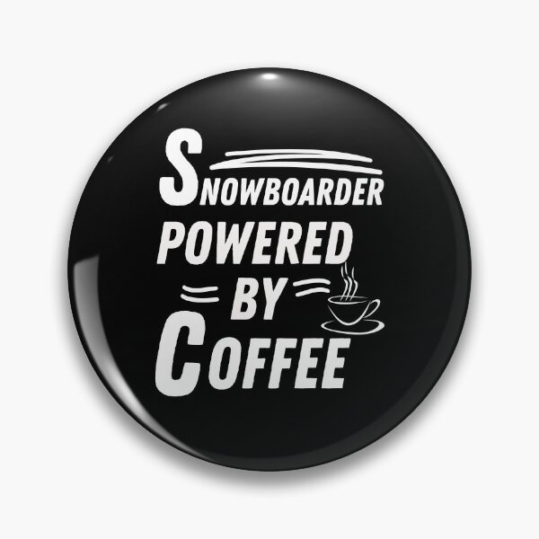 Item preview, Snowboarder powered by coffee designed and sold by annoying-shirts.