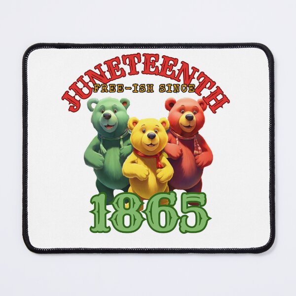 Item preview, The bear celebrates juneteenth designed and sold by DesignNadine.