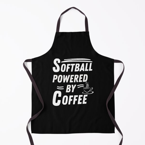Item preview, Softball powered by coffee designed and sold by annoying-shirts.