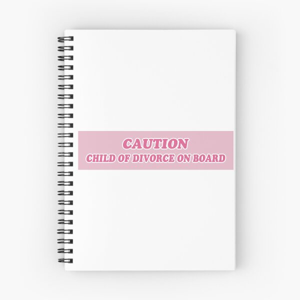 Item preview, Caution Child of Divorce On Board Funny Meme Bumper designed and sold by BUMPER-STICKERS.