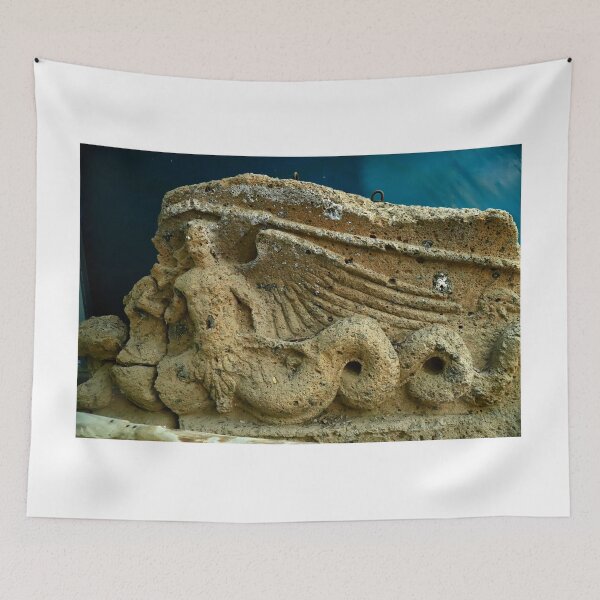 Item preview, Detail of the Tomb of the Winged Demons designed and sold by annalisa56.