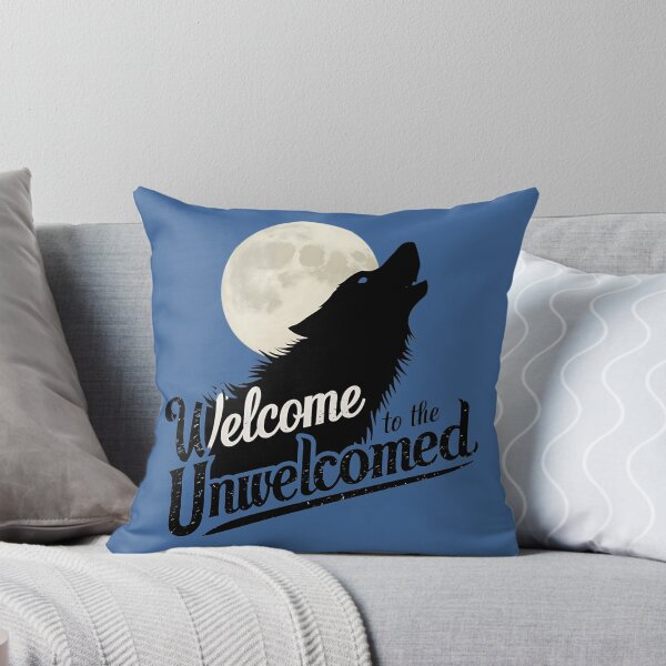 Item preview, Wolf Howling At The Moon Welcome to the Unwelcomed designed and sold by MALIKABO.