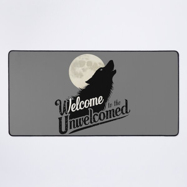 Item preview, Wolf Howling At The Moon Welcome to the Unwelcomed designed and sold by MALIKABO.