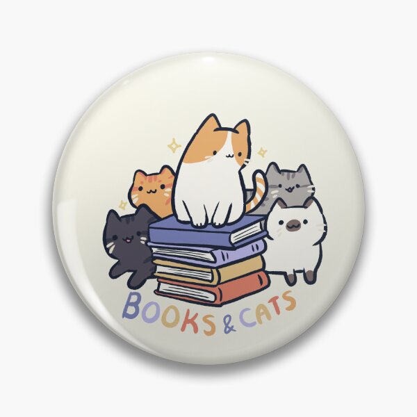 Item preview, Books and cats drawing  designed and sold by Artofmayara.