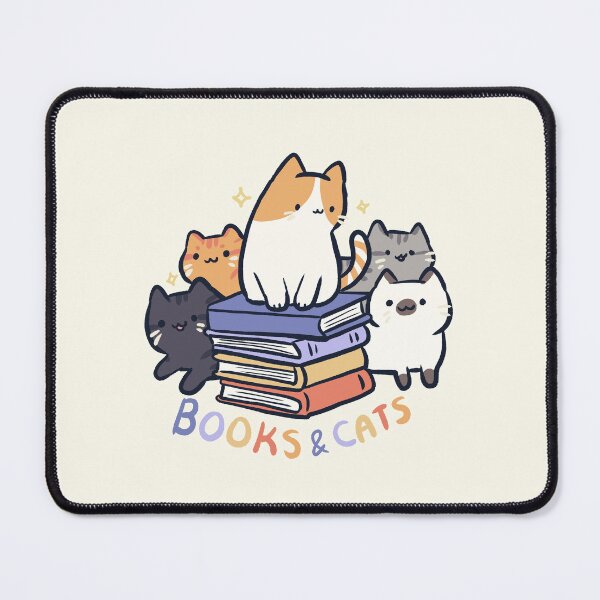 Item preview, Books and cats drawing  designed and sold by Artofmayara.