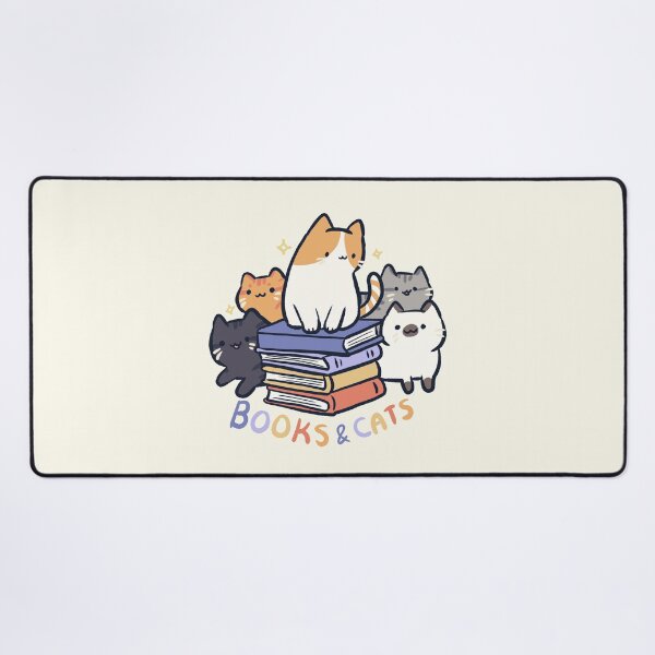 Item preview, Books and cats drawing  designed and sold by Artofmayara.