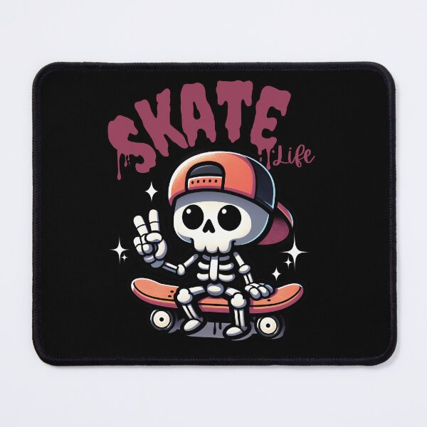 Item preview, Skate Life - Skeleton Skateboarding designed and sold by The magic  Yellow bus.