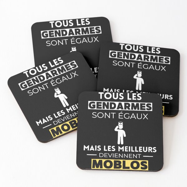 Item preview, All gendarmes are equal, the best become moblos designed and sold by tayrim.