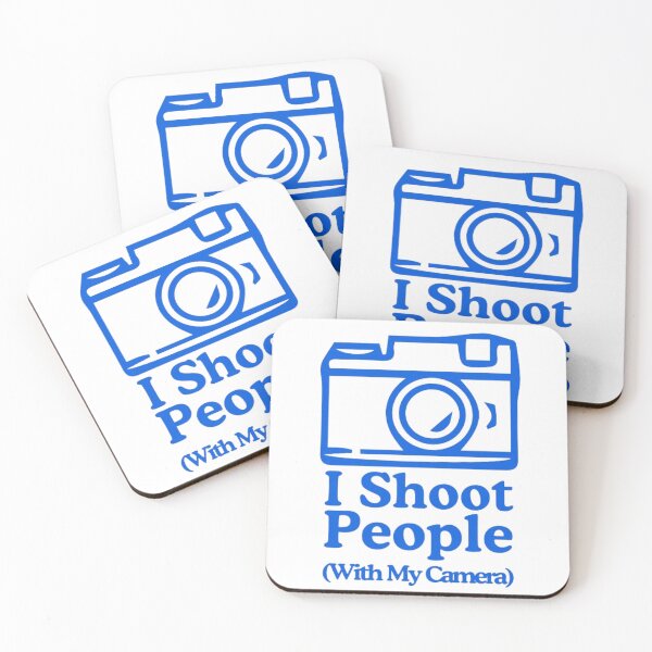 Item preview, I Shoot People With My Camera Nikon Z Gift Idea For Photographers Content Creators designed and sold by Vintage Eclectic Visuals.