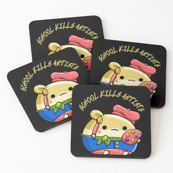 Item preview, school kills artists designed and sold by QueerPenguin.