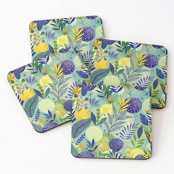 Item preview, Scattered Leaves Pattern designed and sold by Bunmigraphics .