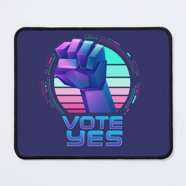 Item preview, vote yes futuristic cyberpunk designed and sold by NiamLab.