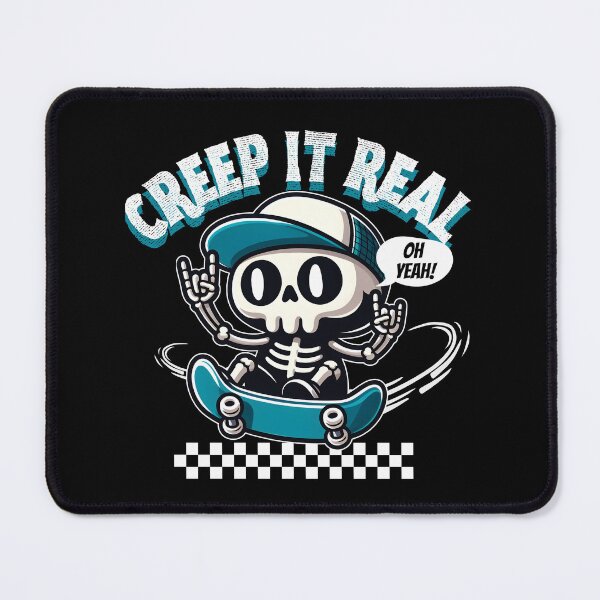 Item preview, Creep It Real - Street Skeleton Skateboarding designed and sold by The magic  Yellow bus.
