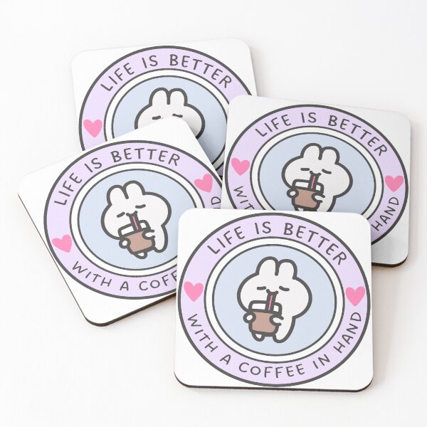 Item preview, Life is better with a coffe in hand designed and sold by coffeecore.
