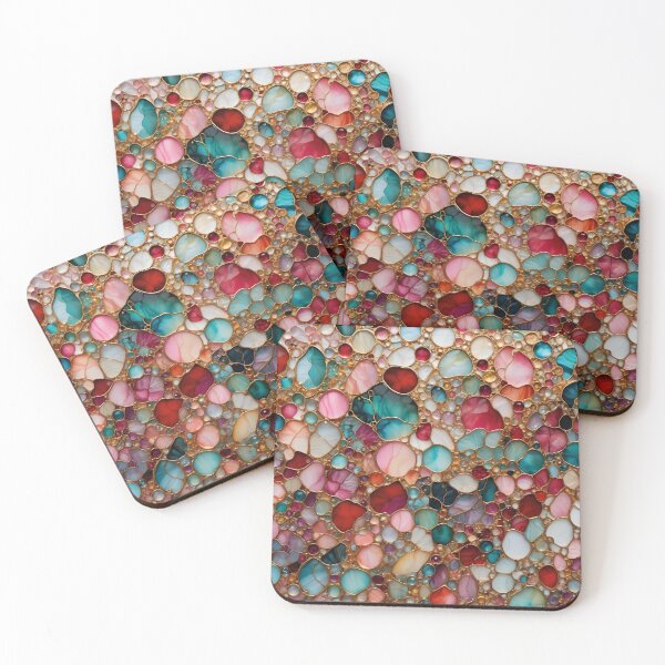 Item preview, Gold and Marble abstract bubbles designed and sold by KirstenStar.