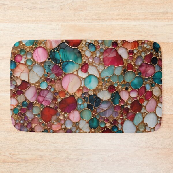 Item preview, Gold and Marble abstract bubbles designed and sold by KirstenStar.